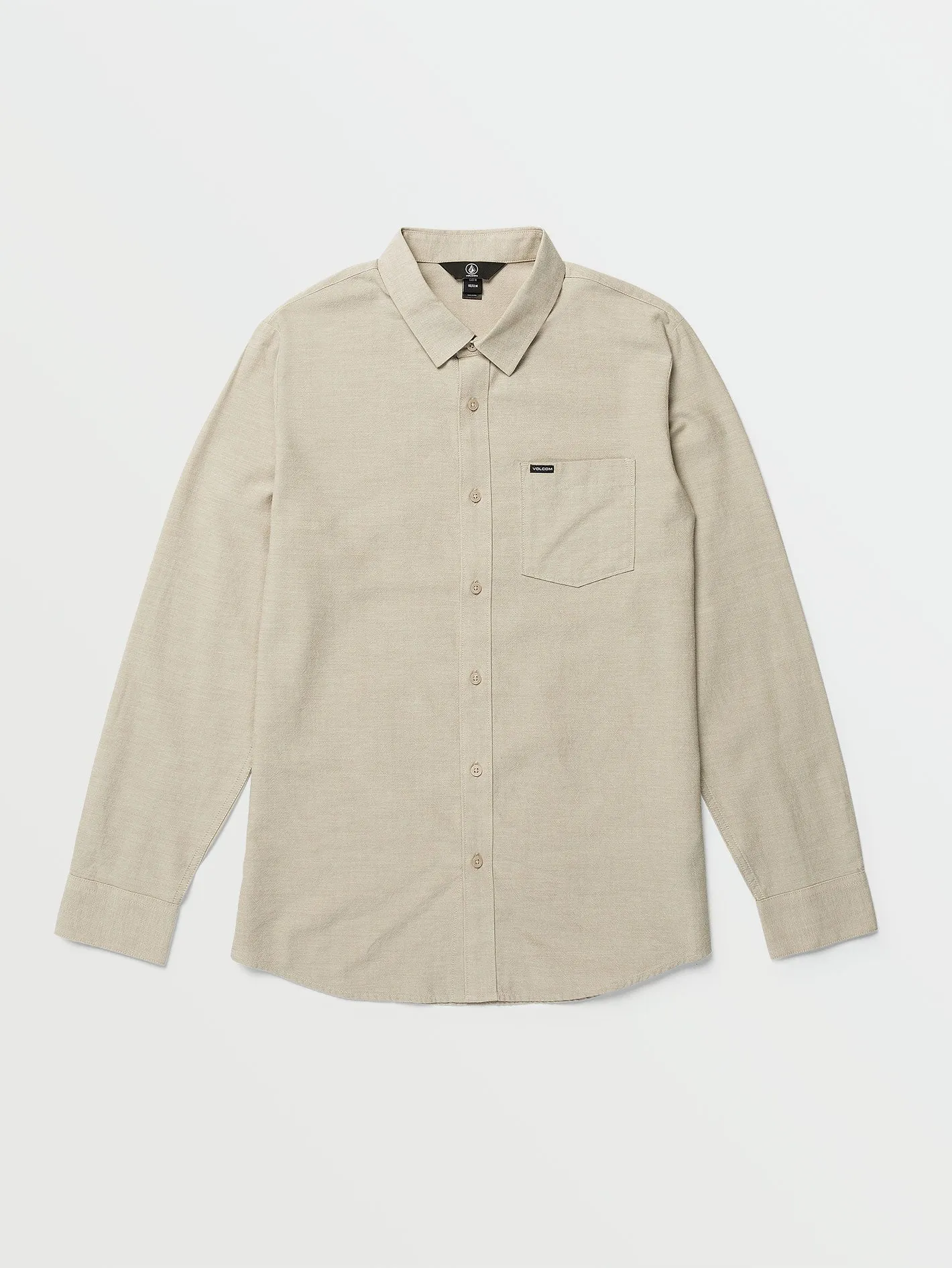 Volcom Orion Men's Long Sleeve Shirt Khaki Volcom