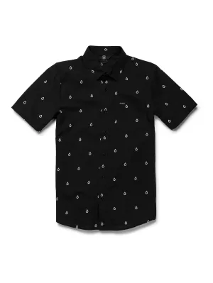 Volcom Patterson Short Sleeve Woven Black Volcom
