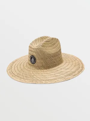 Volcom Quarter Straw Boys Hat (Age 8-14) Natural Volcom