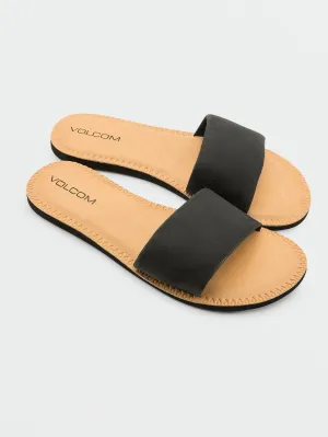 Volcom Simple Slide Women's Sandals Black Volcom