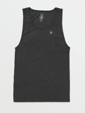 Volcom Solid Heather Tank Dark Black Heather Volcom