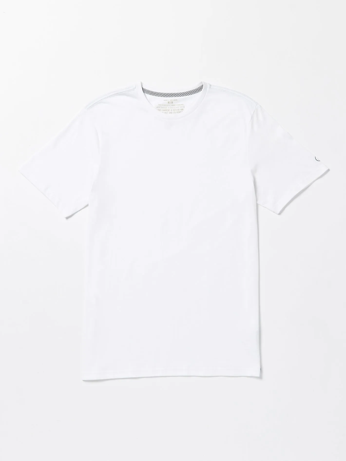 Volcom Solid Short Sleeve Tee White Volcom