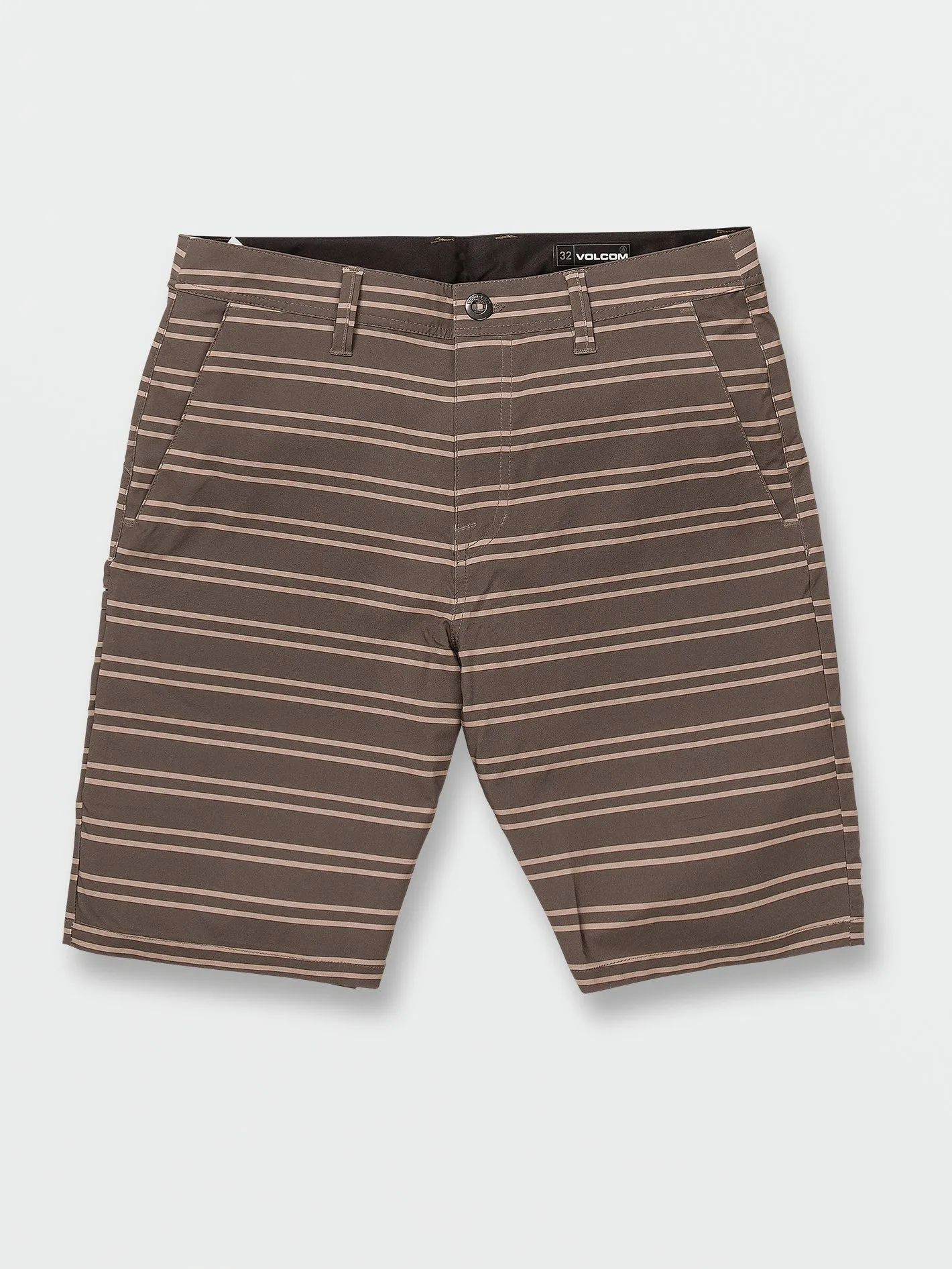 Volcom Static Surf N' Turf Hybrid Men's Shorts Mushroom Volcom