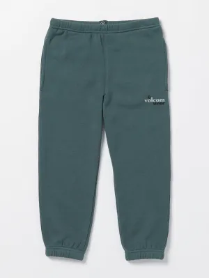 Volcom Stone Bubbled Elastic Waist Boys Pants (Age 2-7) Dark Slate Volcom