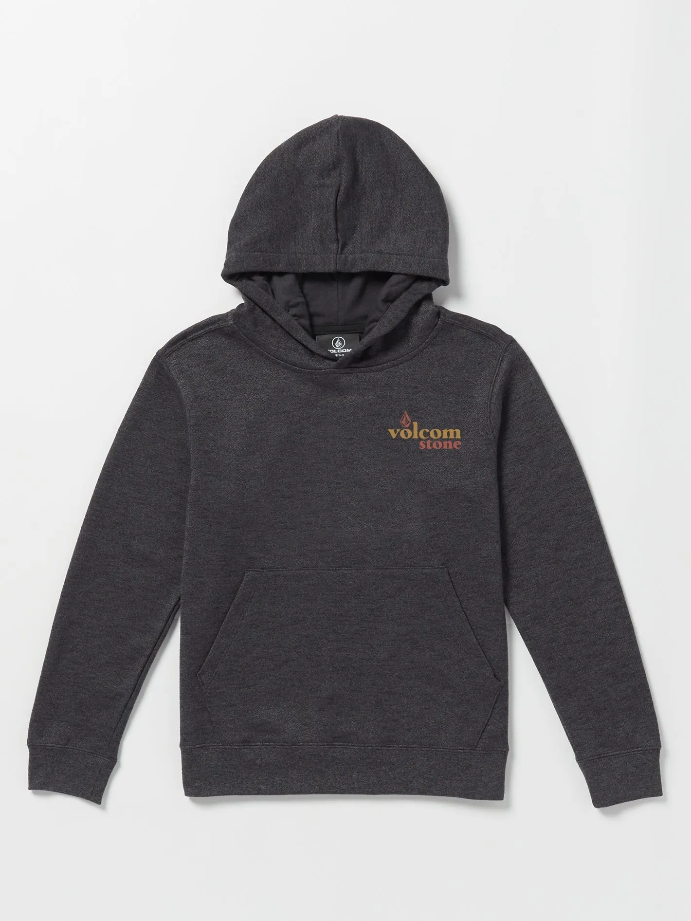 Volcom Stone Bubbled Hoodie Heather Black Volcom