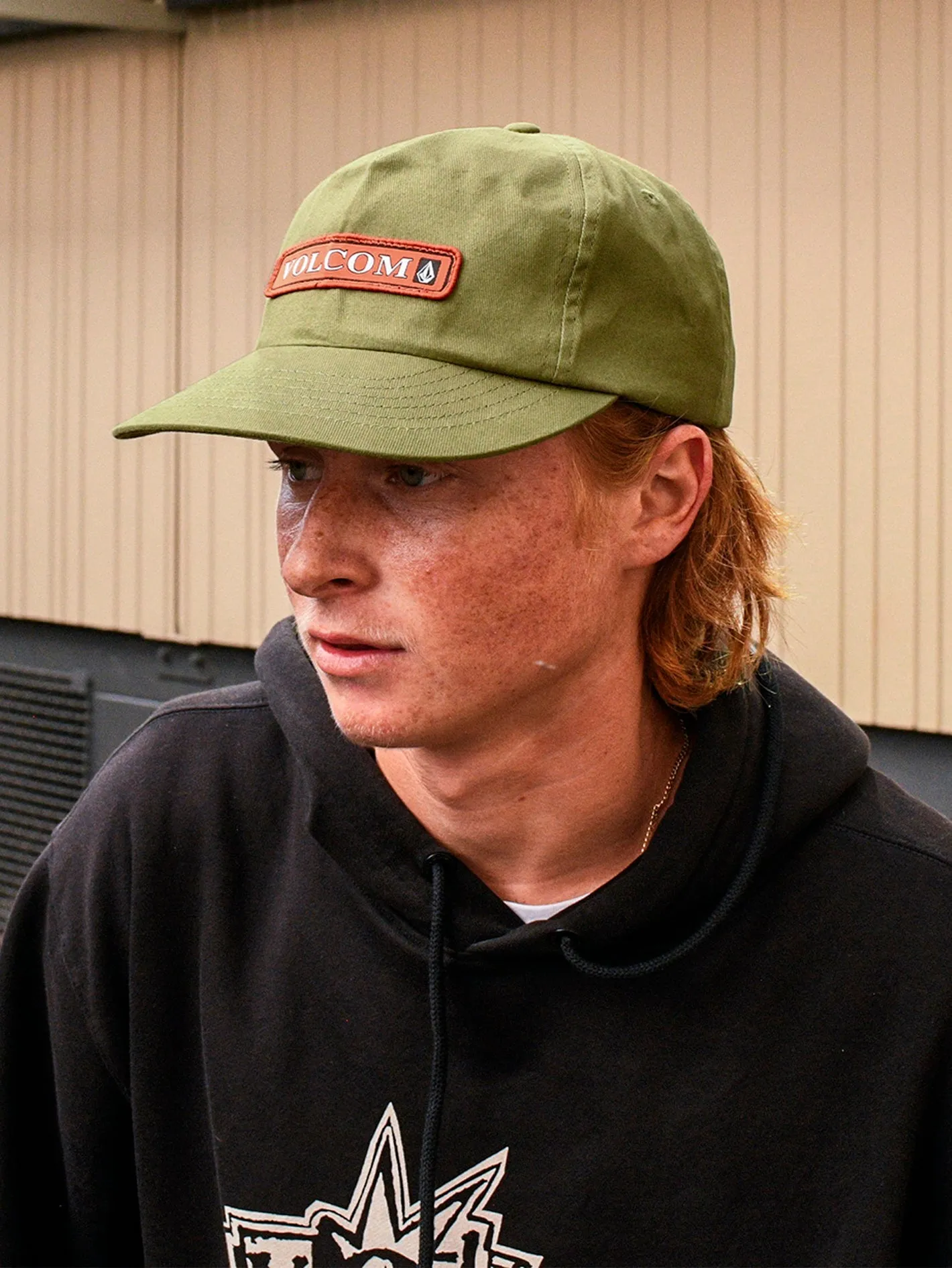 Volcom Strike Stone Adjustable Men's Hat Old Mill Volcom