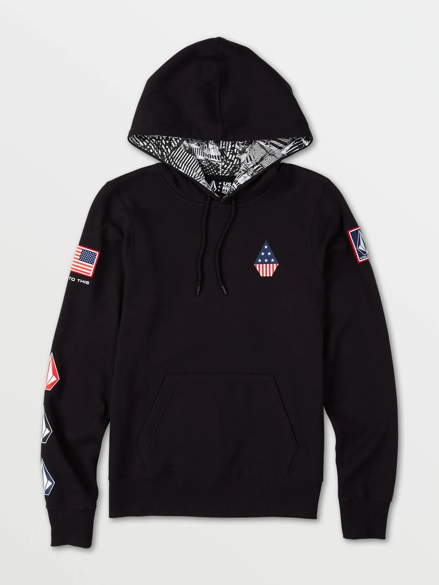 Volcom USA Iconic Stone Pullover Usst Black Volcom