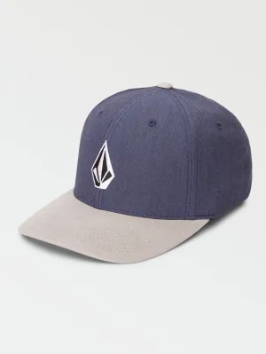 Volcom V-Full Stone XFit Men's Flexfit Hat Navy Combo Volcom