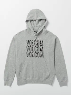 Volcom Vibes Time Fleece Hoodie Heather Grey Volcom