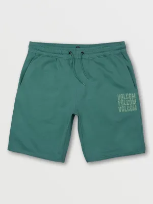 Volcom Vibes Time Men's Elastic Waist Shorts Ranger Green Volcom