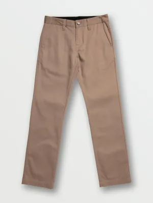 Volcom Vmonty Boys Pants (Age 8-14) Khaki Volcom