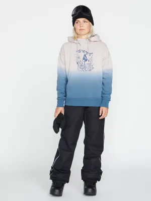 Volcom Vol Peak Pullover Fleece Petrol Blue Volcom