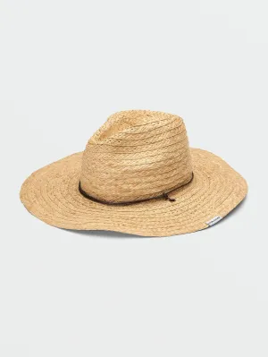 Volcom Voldora Women's Straw Hat Natural Volcom