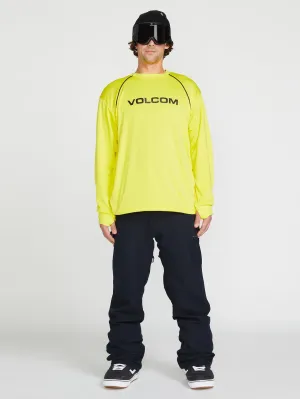 Volcom Waffle Backed Crew Fleece Citron Volcom