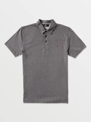 Volcom Wowzer Polo Men's Short Sleeve Shirt Stealth Volcom