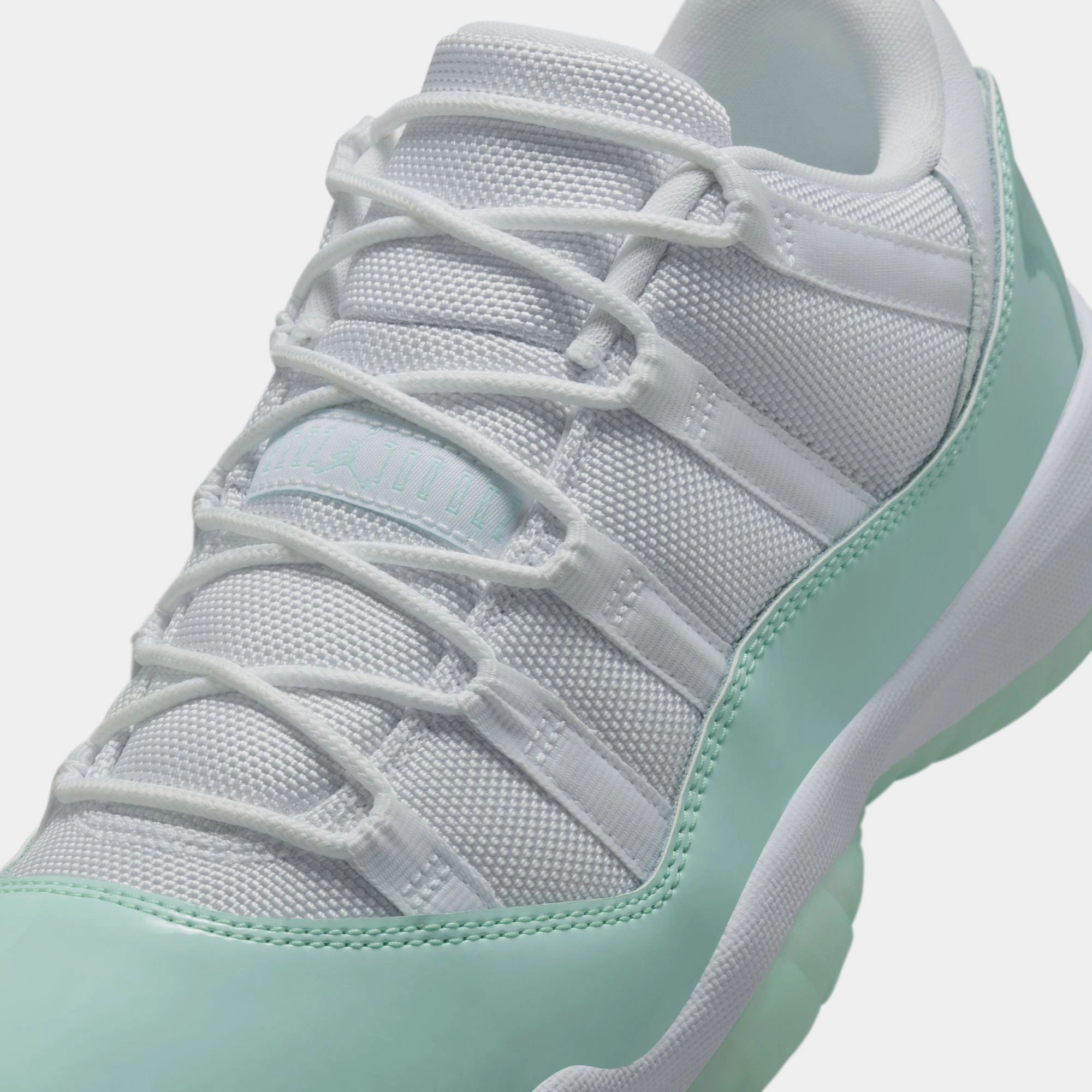 Women's Air Jordan 11 Retro Low - White/Igloo Air Jordan Basketball Shoes for Performance
