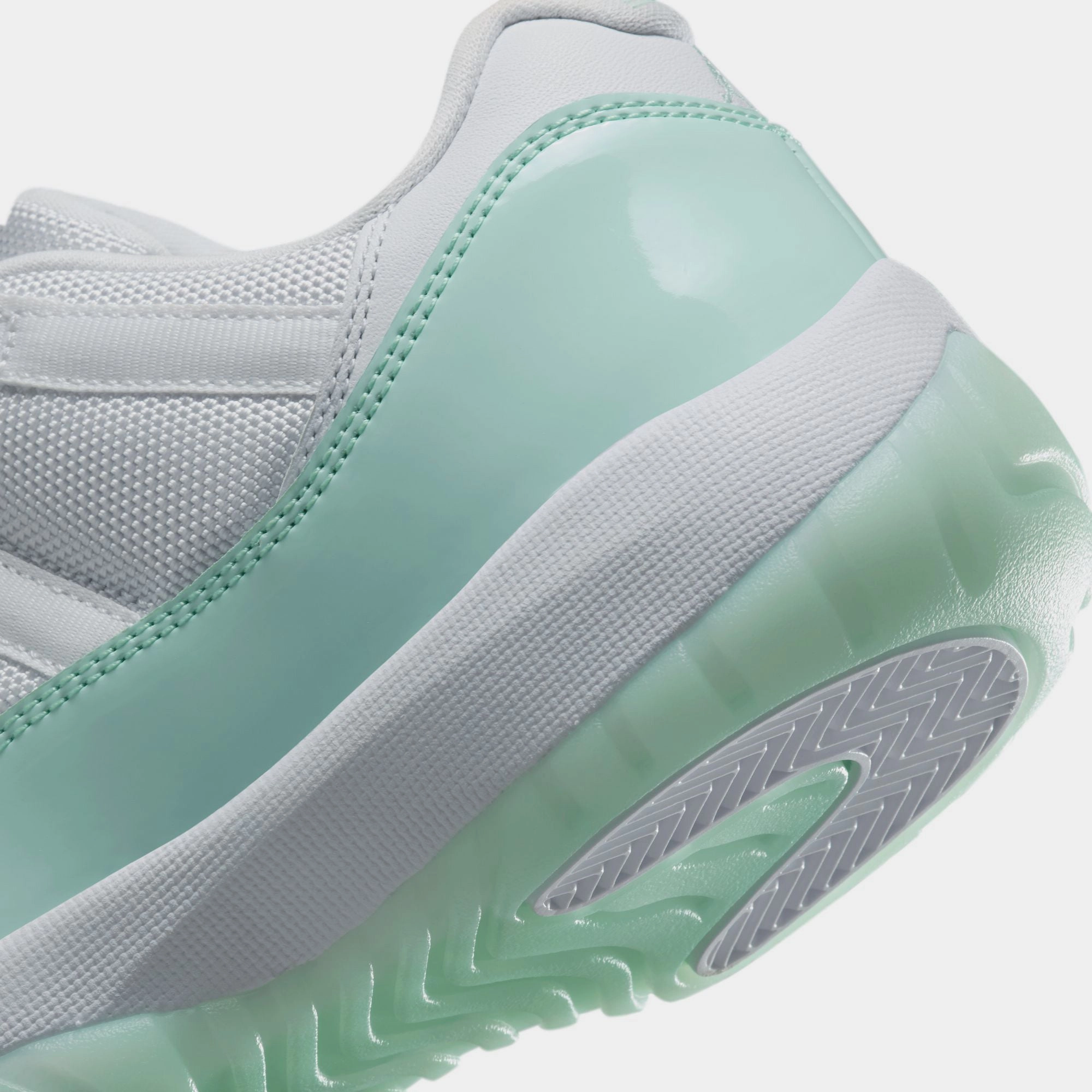 Women's Air Jordan 11 Retro Low - White/Igloo Air Jordan Basketball Shoes for Performance