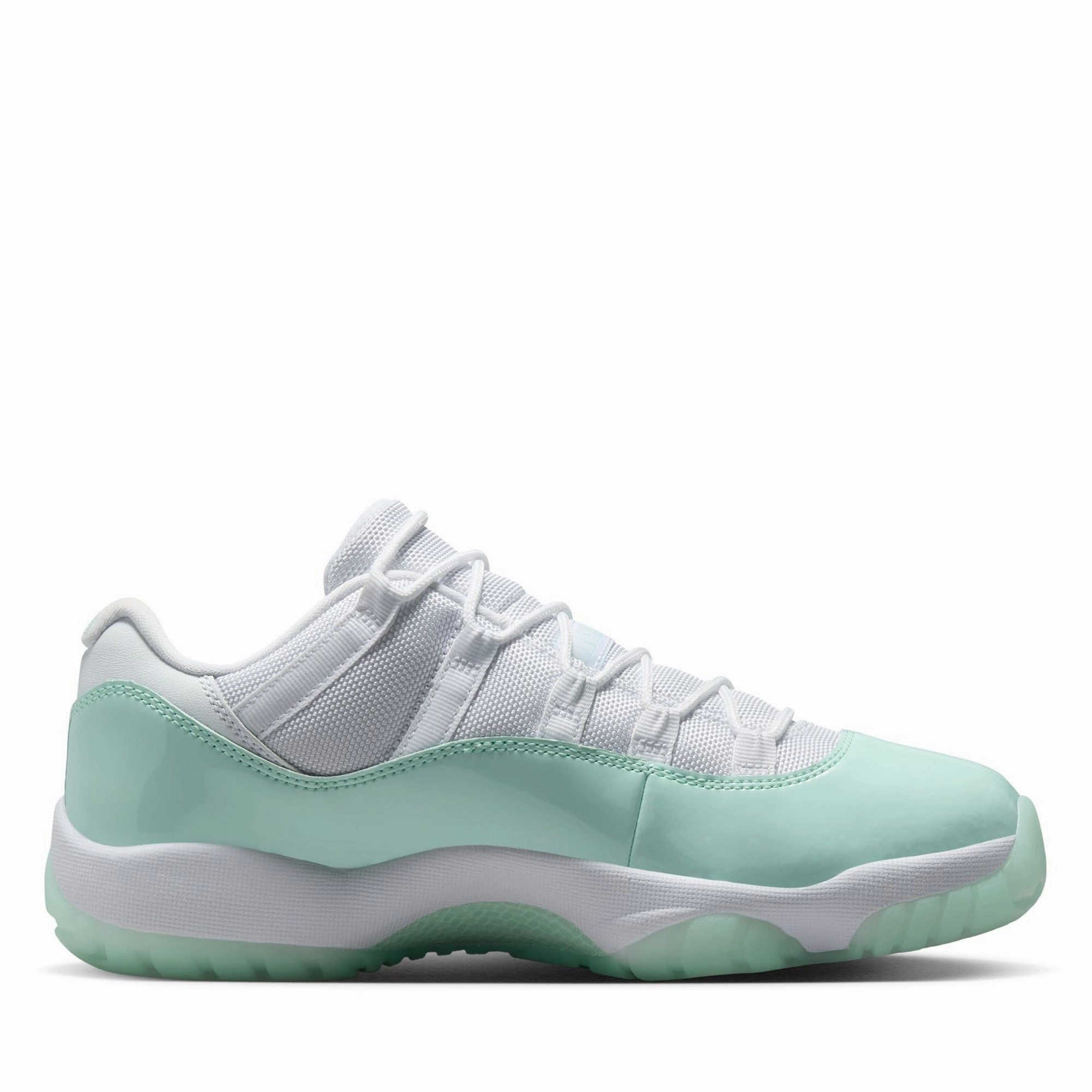 Women's Air Jordan 11 Retro Low - White/Igloo Air Jordan Basketball Shoes for Performance
