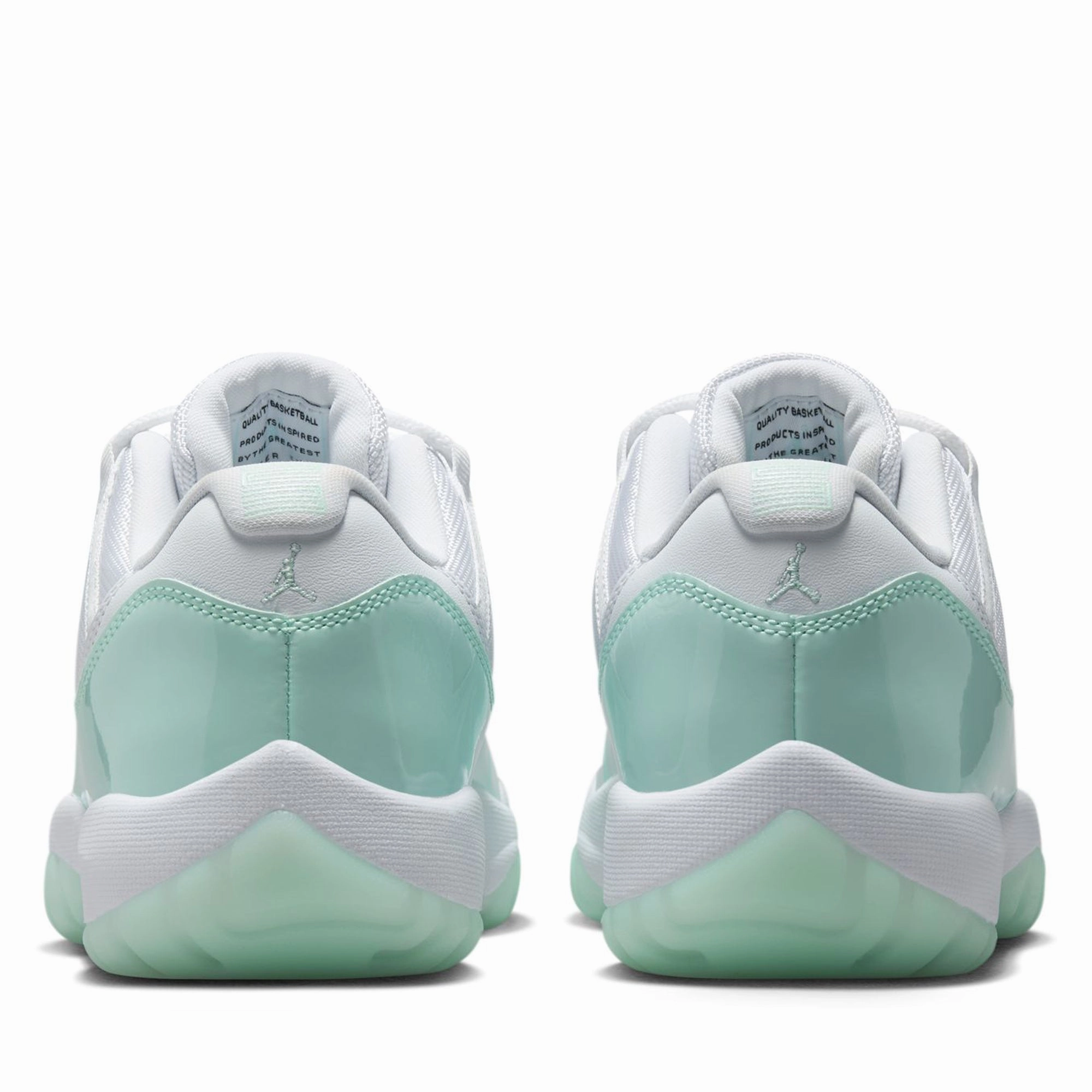 Women's Air Jordan 11 Retro Low - White/Igloo Air Jordan Basketball Shoes for Performance