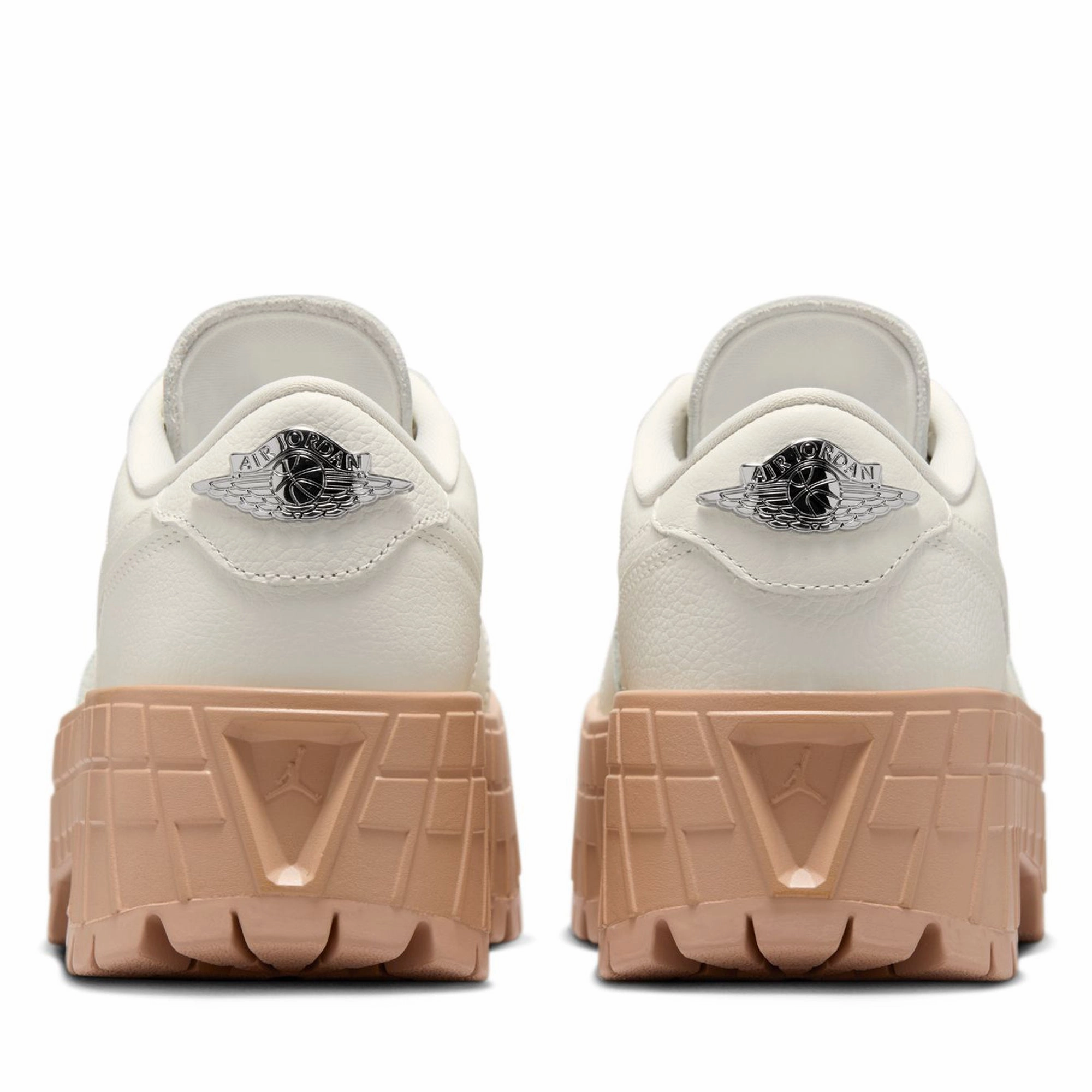 Women's Air Jordan 1 Brooklyn Low - Sail/Metallic Silver Air Jordan Basketball Shoes for Performance