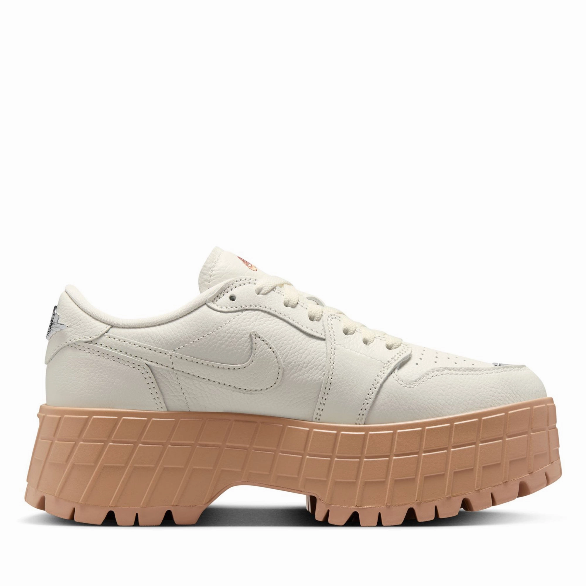 Women's Air Jordan 1 Brooklyn Low - Sail/Metallic Silver Air Jordan Basketball Shoes for Performance