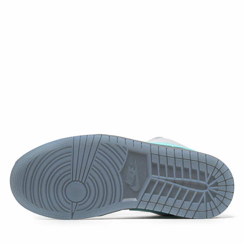 Women's Air Jordan 1 Low SE - Photon Dust/Aurora Green Air Jordan Basketball Shoes for Performance