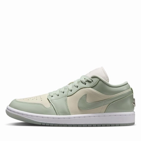 Women's Air Jordan 1 Low SE - Sail/Seafoam Air Jordan signature sneakers