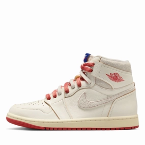 Women's Air Jordan 1 Retro High OG - Sail/Cinnabar Air Jordan signature sneakers