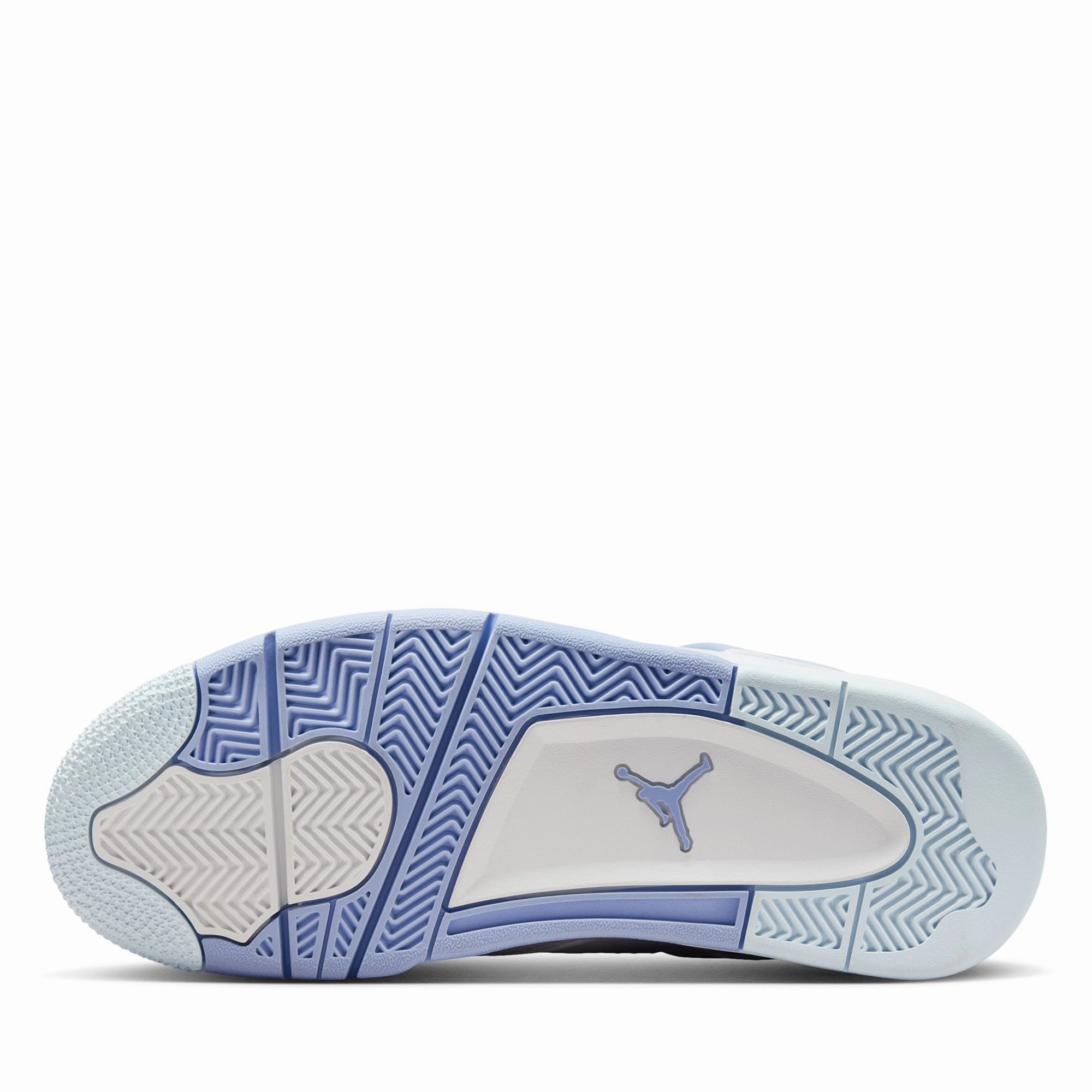 Women's Jordan 4 Retro - White/Aluminum Air Jordan Basketball Shoes for Performance