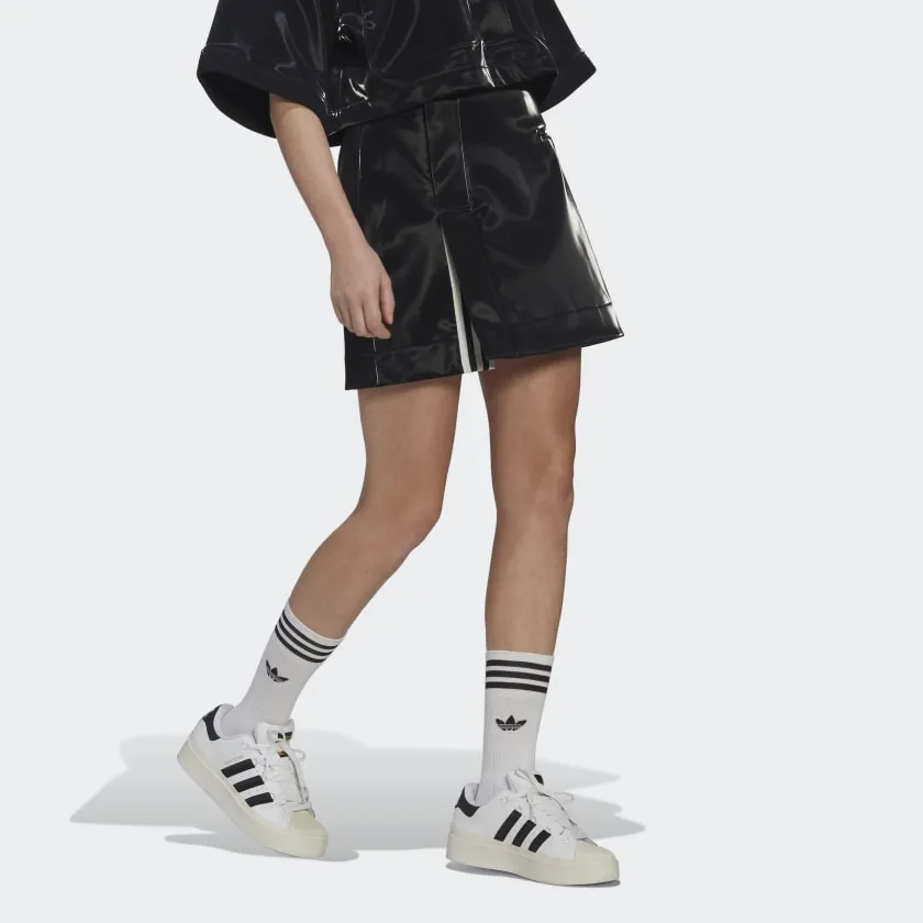 Women's adidas Blue Version High Shine Skirt adidas Shoes