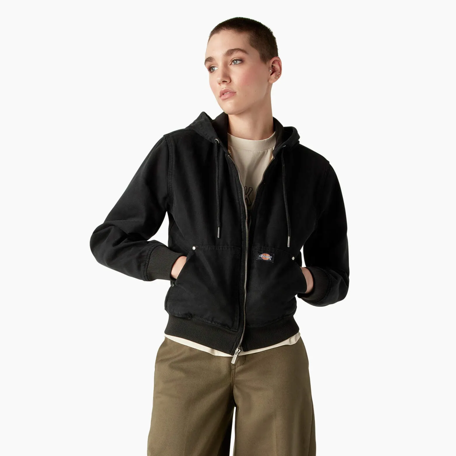 Women’s Duck Canvas Fleece Lined Jacket Dickies Clothing
