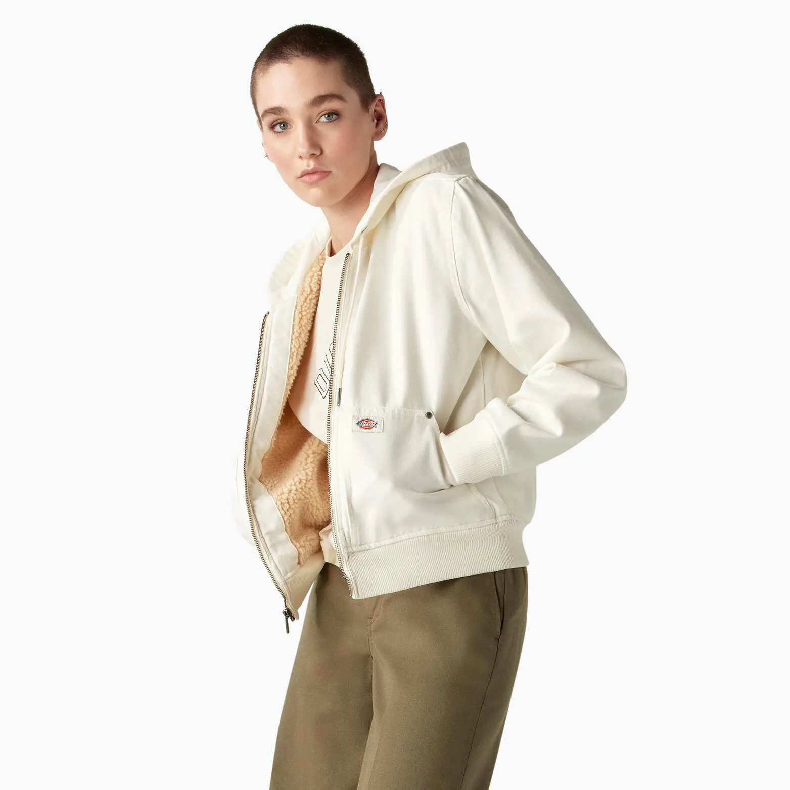 Women’s Duck Canvas Fleece Lined Jacket Dickies Clothing