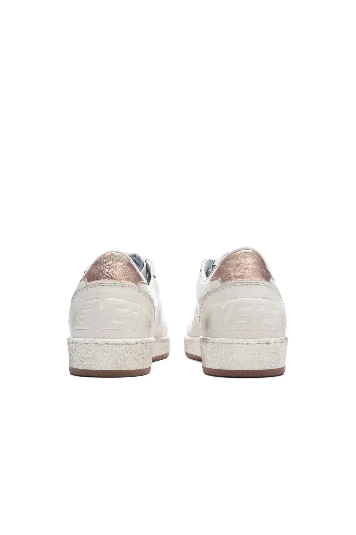 Womens Golden Goose Golden Goose Ball Star - White/ Smoke Blue/ Peach