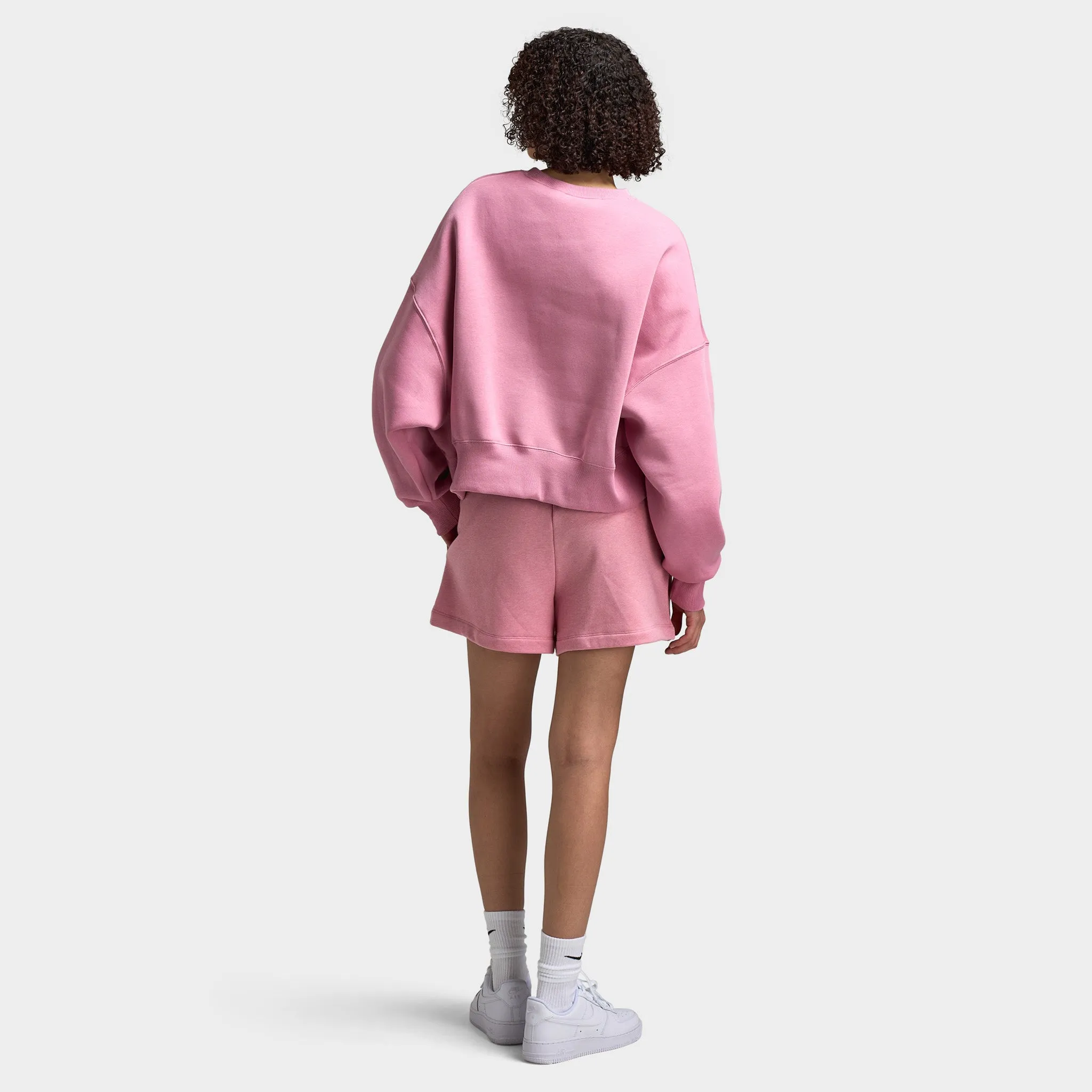 Womens Nike Nike Sportswear Women's Over-Oversized Crewneck Sweatshirt Elemental Pink / Sail