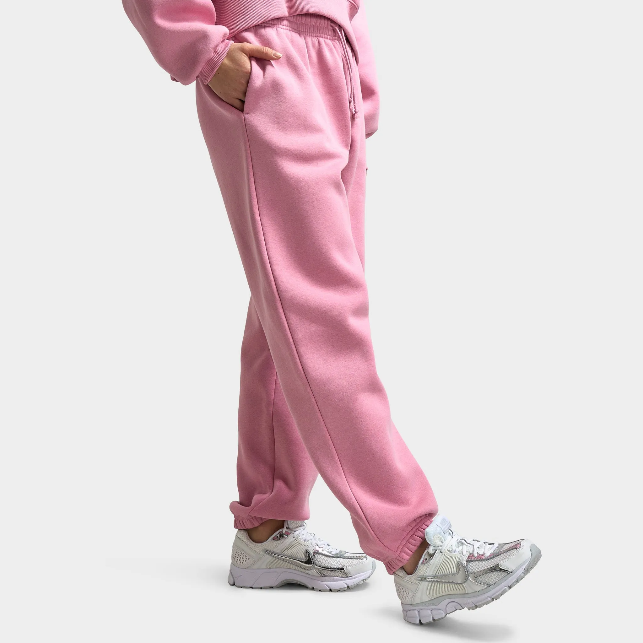 Womens Nike Nike Sportswear Women's Phoenix Fleece Oversized Joggers / Elemental Pink