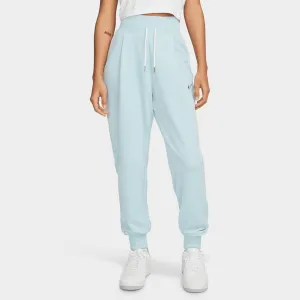 Womens Nike Nike Women's Sportswear Velour High-Rise Joggers Ocean Bliss / Noise Aqua