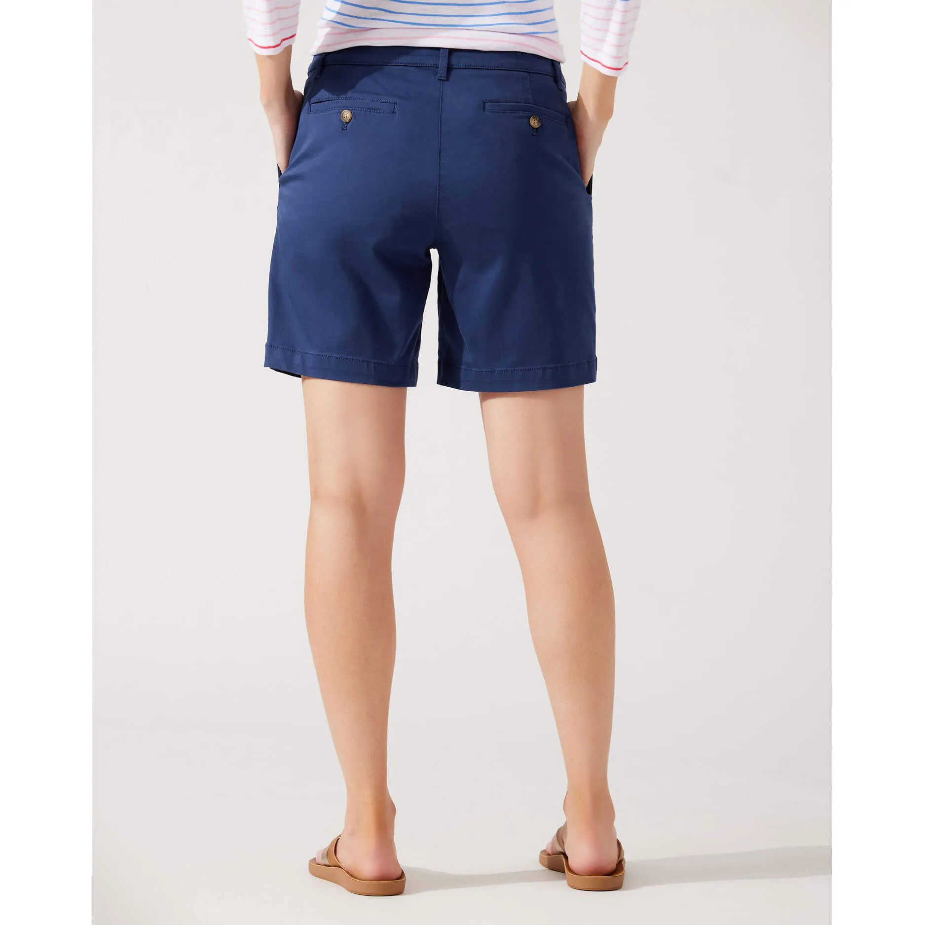 Womens Tommy Bahama Sportswear Tommy Bahama Women's 7-Inch Boracay Shorts - Island Navy*