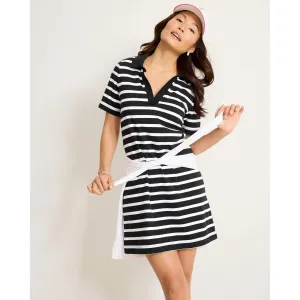 Womens Tommy Bahama Sportswear Tommy Bahama Women's Coastal Cabana Short Sleeve Dress - Black