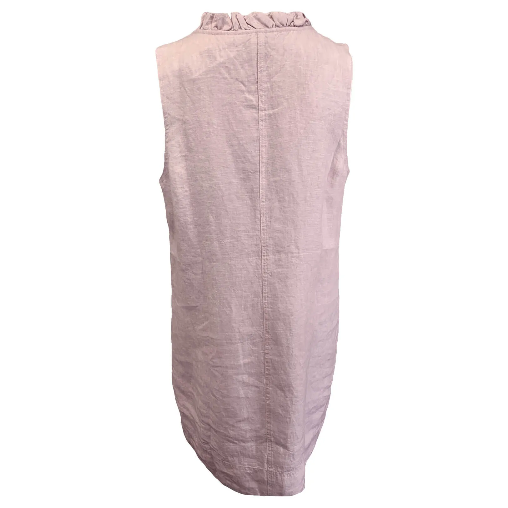 Womens Tommy Bahama Sportswear Tommy Bahama Women's Two Palms Double Ruffle Linen Dress - Touch Of Pink