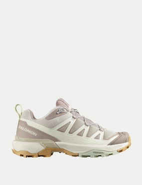 X Ultra 360 Edge - Rainy Day/Vanilla Ice/Canary Green Salomon trail running shoes for rugged terrain