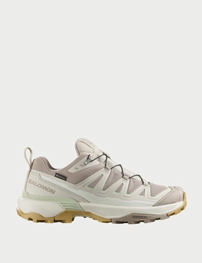 X Ultra 360 Edge Gore-Tex - Etherea/Rainy Day/Canary Green Salomon trail running shoes for rugged terrain