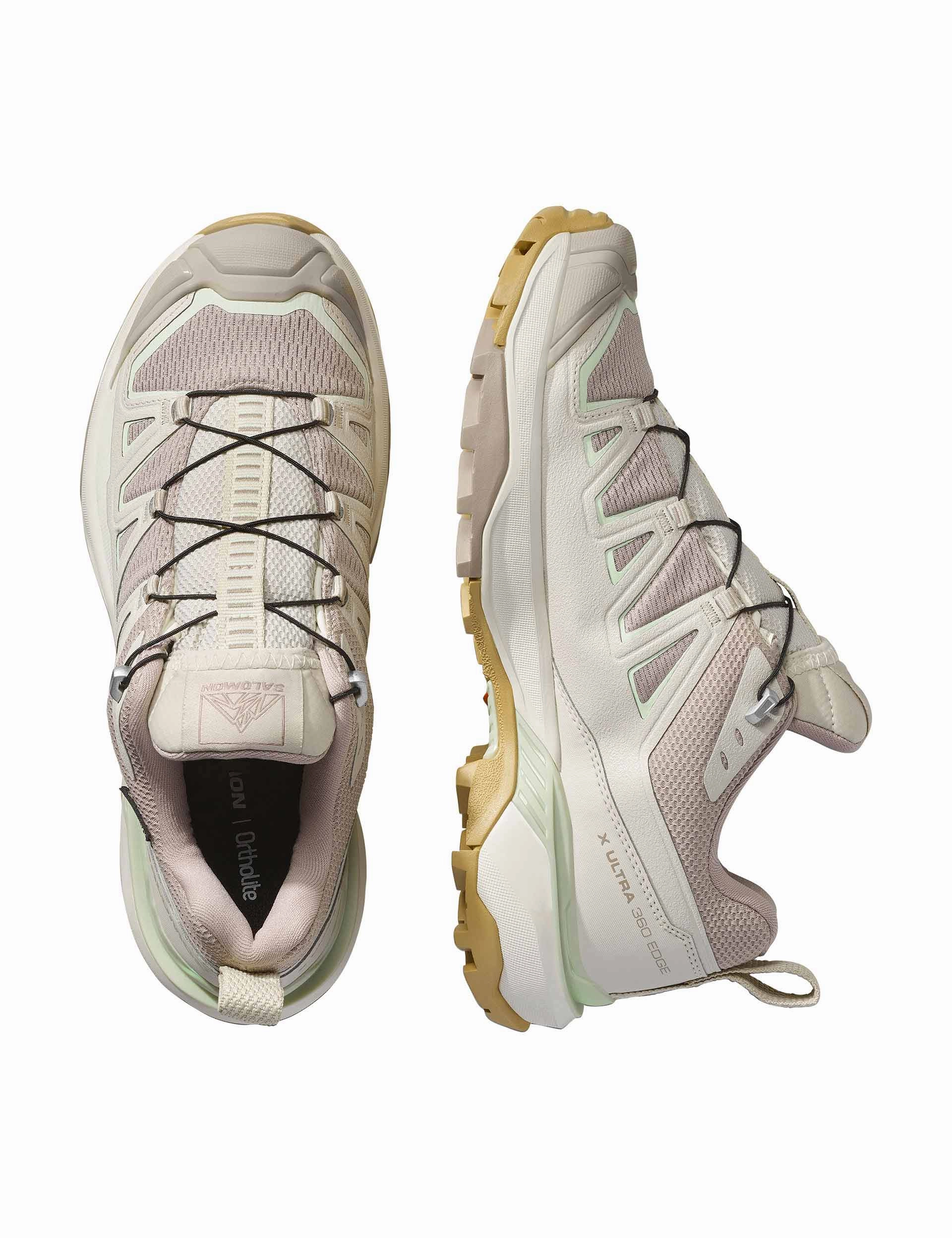 X Ultra 360 Edge Gore-Tex - Etherea/Rainy Day/Canary Green Salomon high-performance outdoor shoes