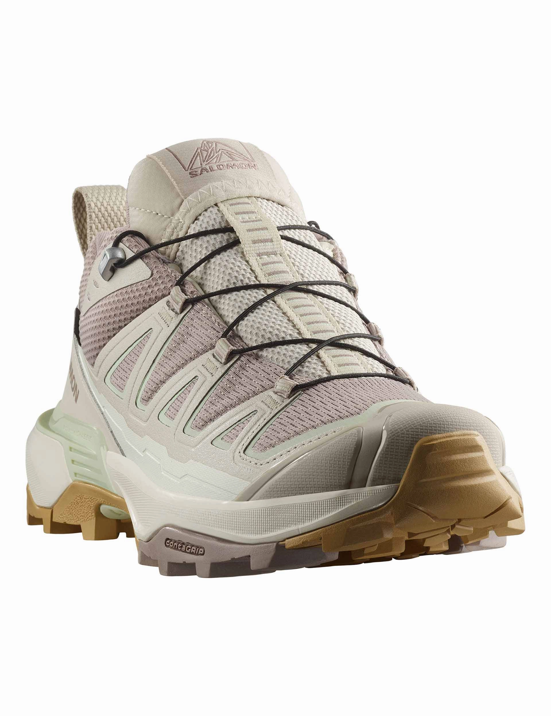 X Ultra 360 Edge Gore-Tex - Etherea/Rainy Day/Canary Green Salomon high-performance outdoor shoes