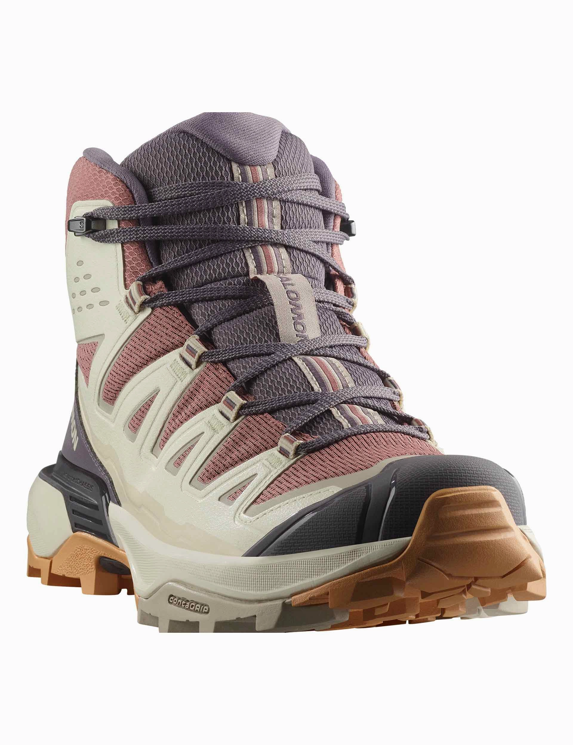 X Ultra 360 Edge Mid Gore-Tex - Burlwood/Vanilla Ice/Excalibur Salomon high-performance outdoor shoes