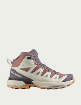 X Ultra 360 Edge Mid Gore-Tex - Burlwood/Vanilla Ice/Excalibur Salomon trail running shoes for rugged terrain