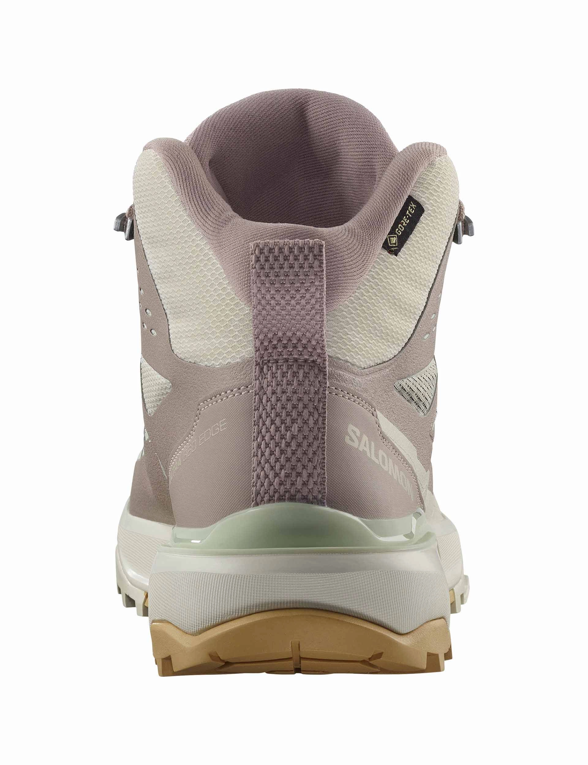 X Ultra 360 Edge Mid Gore-Tex - Rainy Day/Etherea/Canary Green Salomon high-performance outdoor shoes