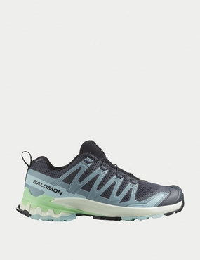 XA Pro 3D V9 - Turbulence/Iced Aqua/Patina Green Salomon trail running shoes for rugged terrain
