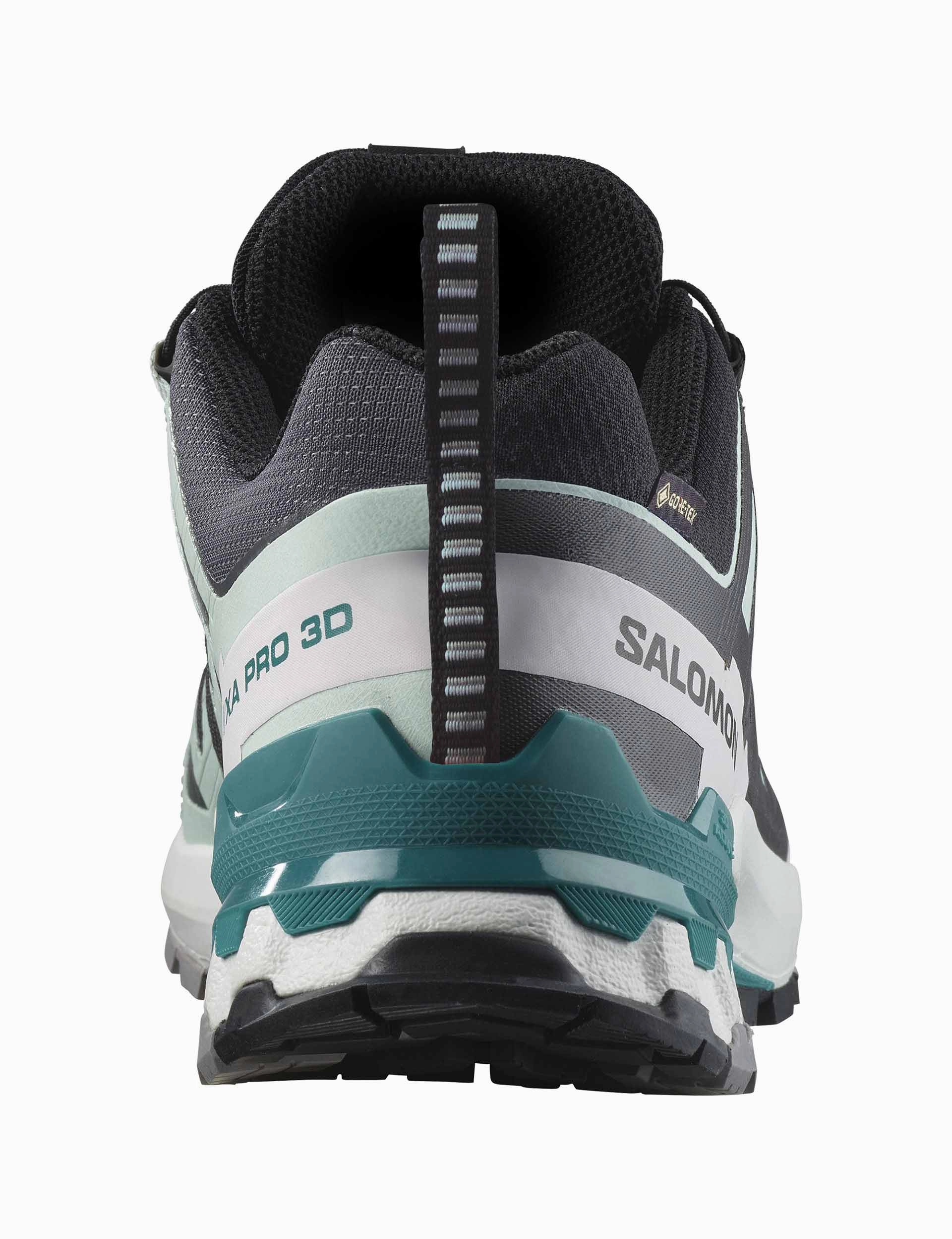 XA Pro 3D V9 Gore-Tex - Black/Bleached Aqua/Harbor Blue Salomon high-performance outdoor shoes