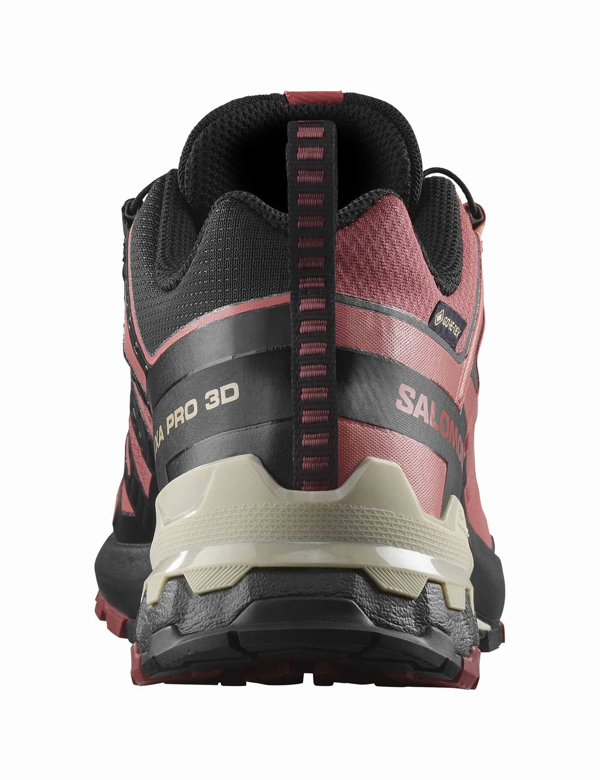 XA Pro 3D V9 Gore-Tex - Cow Hide/Black/Faded Rose Salomon high-performance outdoor shoes