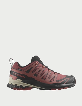 XA Pro 3D V9 Gore-Tex - Cow Hide/Black/Faded Rose Salomon trail running shoes for rugged terrain